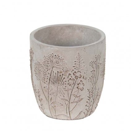 clayre eef 6te0404s kameninovy kvetinac flowers mensi