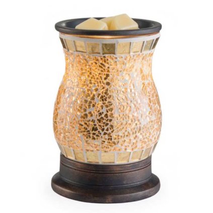 candle warmers elektricka aromalampa gilded glass 1