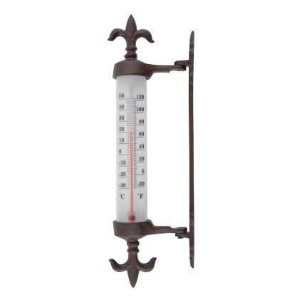 esschert design venkovni litinovy teplomer th84 1