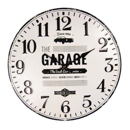 nastenne hodiny kovove garage clayre eef 6kl0579
