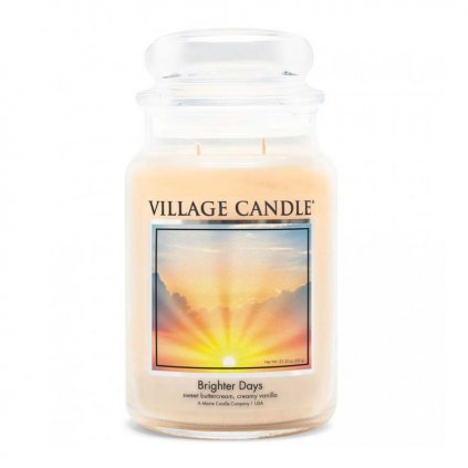 village candle jasnejsi dny brighter days svicka velka 1