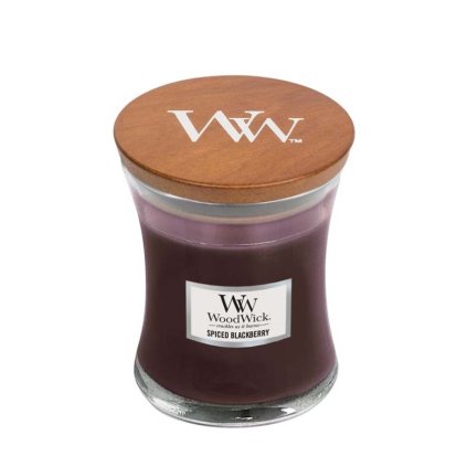 woodwick spiced blackberry vonna svicka mala 85 g
