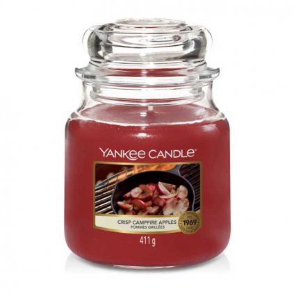 yankee candle crisp campfire apples vonna svicka stredni 411 g 1