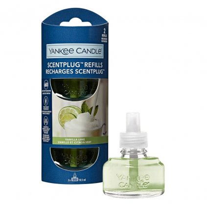 Yankee Candle nahradni napln do difuzeru vanilla lime 2 ks