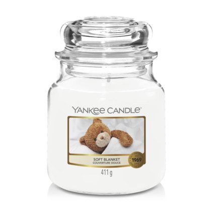 yankee candle soft blanket svicka stredni