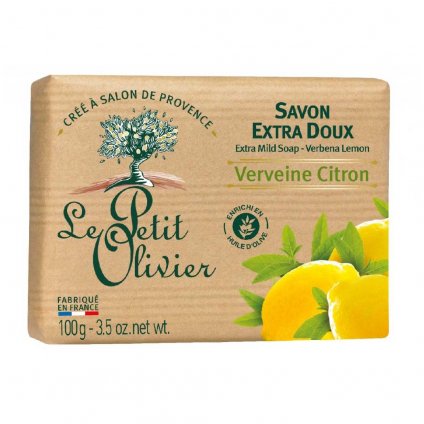 le petit olivier mydlo citron 100g