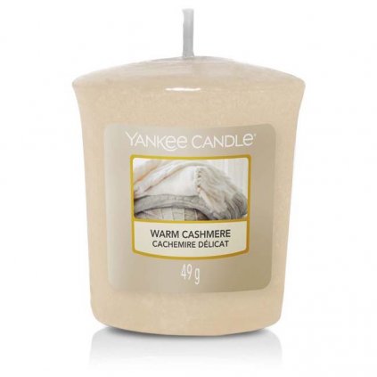 Yankee Candle - votivní svíčka Warm Cashmere (Hřejivý kašmír) 49g