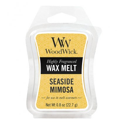 WoodWick vonný vosk Seaside Mimosa (Přímořský koktejl) 23g