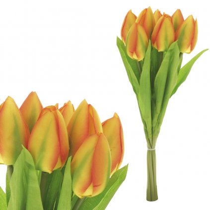 Puget tulipánů, 7 květů, barva žlutá