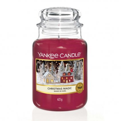 yankee candle christmas magic svicka velka 1