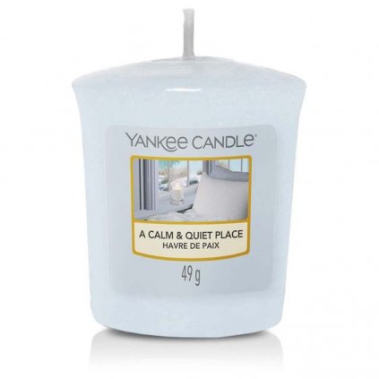 Yankee Candle - votivní svíčka A Calm & Quiet Place (Klidné a tiché místo) 49g