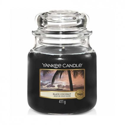 yankee candle vonna svicka black coconut stredni