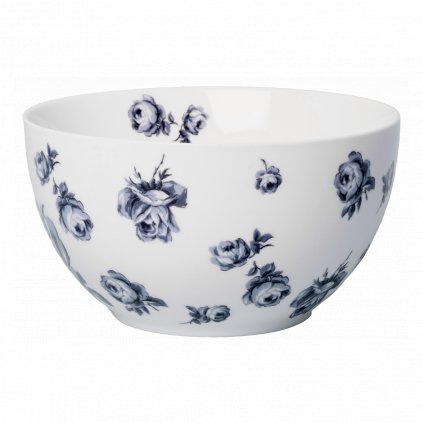 cereal bowl white floral 1024x699