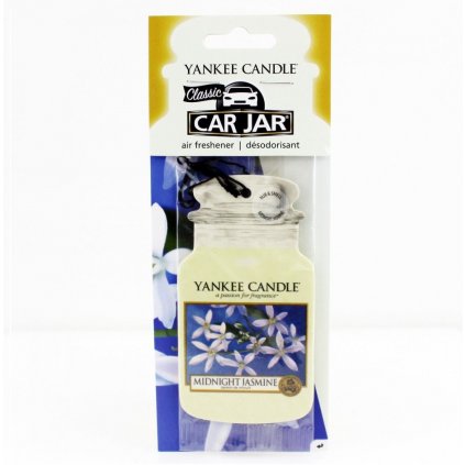 Yankee Candle - papírová visačka do auta Midnight Jasmine 1 ks