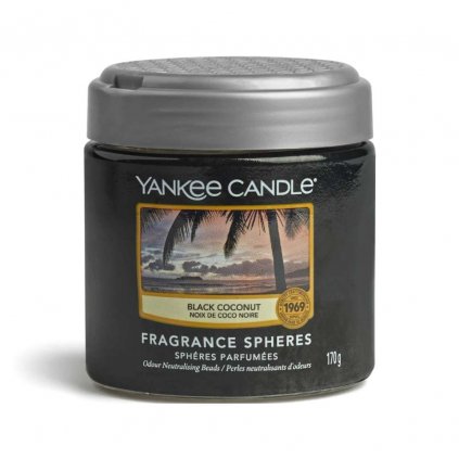 yankee candle black coconut sphere perly