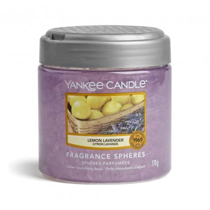 yankee candle lemon lavender perly