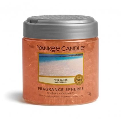 yankee candle pink sands sphere perly