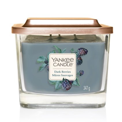 yankee candle dark berries svicka stredni