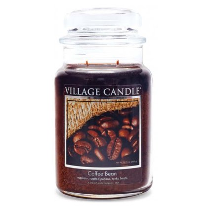 village candle coffee bean velka