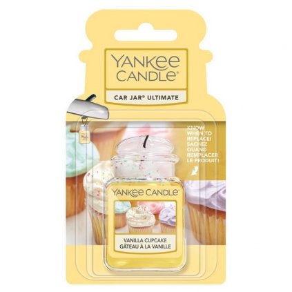 Yankee Candle - gelová visačka do auta Vanilla Cupcake 1 ks