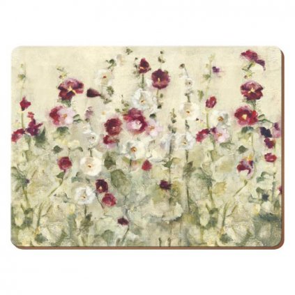 Creative Tops Premium - korkové prostírání Wild Field Poppies 30x23 cm, 6 ks