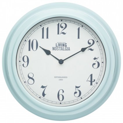 Kitchen Craft - hodiny Living Nostalgia, modré 25 cm