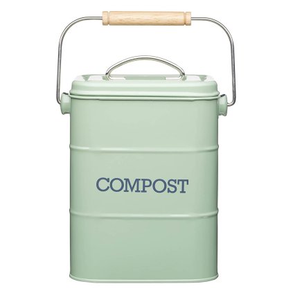 kitchen craft komposter zeleny sage green 1