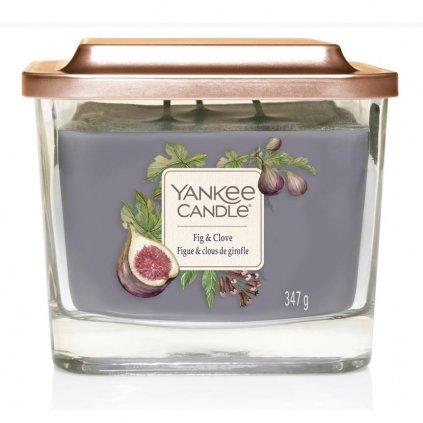 Yankee Candle Elevation - vonná svíčka Fig & Clove 347g
