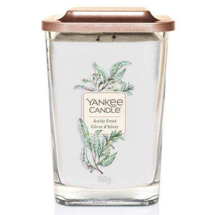 Yankee Candle Elevation - vonná svíčka Arctic Frost (Arktický mráz) 552g