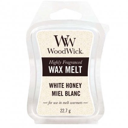 WoodWick - vonný vosk White Honey (Bílý med) 23g