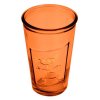 ZML 1004C003 sklenice recyklovana oranzova