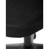 Kancelářská židle, černá síťovina, plastový kříž, kolečka na tvrdé podlahy