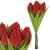 Puget tulipánů, 7 květů, barva červená