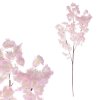 Třešňové květy, umělá větev, růžová barva