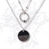 Set CIRCLE choker and medailon