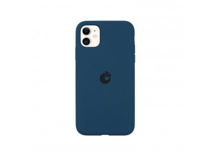 1647 silicon silikonovy kryt na iphone 11 navy blue