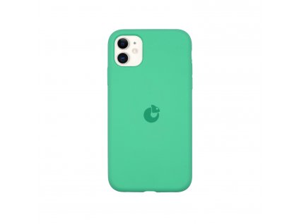 1707 silicon silikonovy kryt na iphone 11 green
