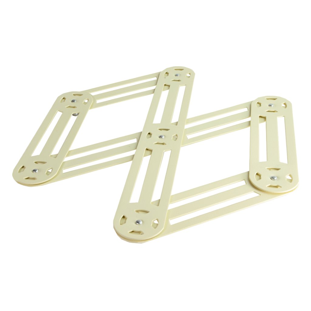 roger orfevre expandable color metal trivet vanilla