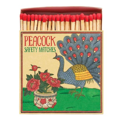 LUXURY MATCHBOXES sirky Peacock