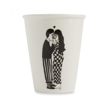 SECRET KISSERS porcelain cup