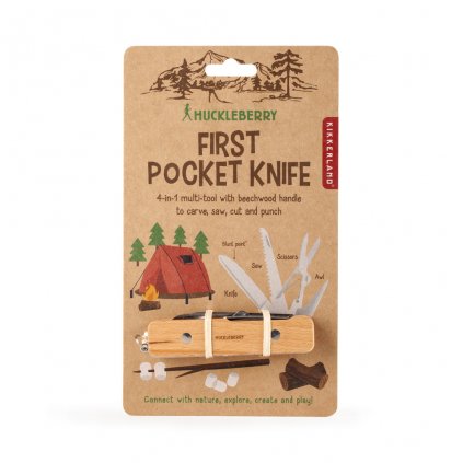 kikkerland huckleberry first pocket knife hb06 pkg