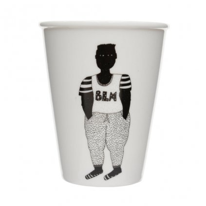 BLM porcelain cup
