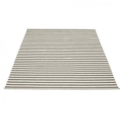 DUO koberec  / Charcoal - Vanilla (Rozměr 230x320)