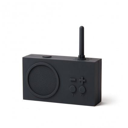 TYKHO 3 FM radio – 3W Bluetooth® speaker / Dark Grey