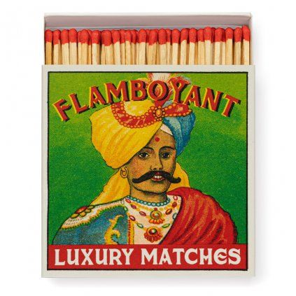 LUXURY MATCHBOXES sirky Mr. Flamboyant