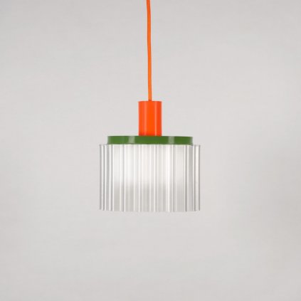 warren laetitia hanging lamp gigi 2 orange white kaki 1