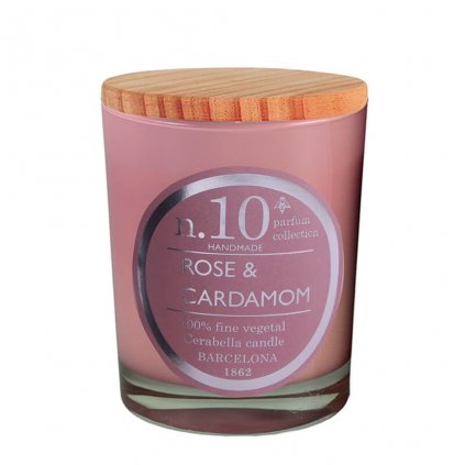 cerabella scented candle n 10 rose cardamom