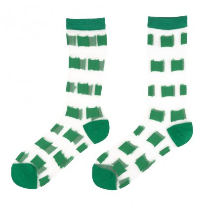 coucousuzette square sheer socks
