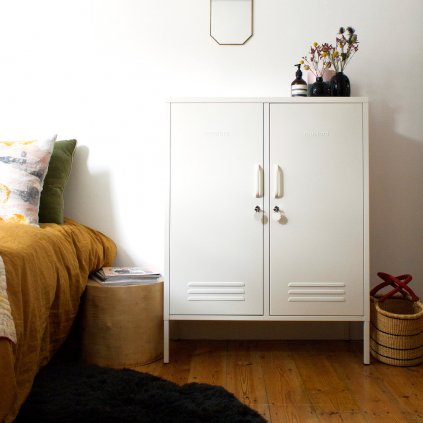 midi white mustard mood