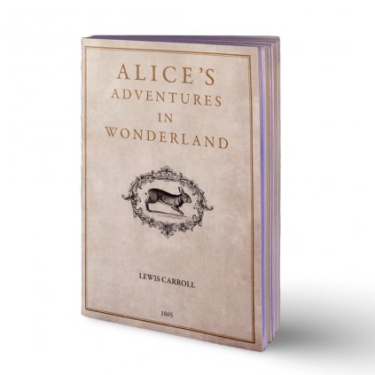 libri muti antique notebook aliceinwonderland carroll